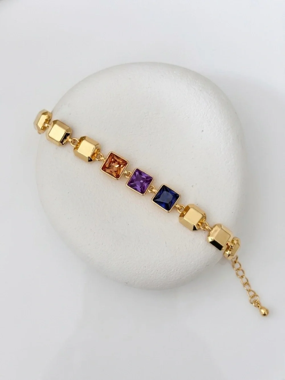 EXCLUSIVE LIMITED EDITION: French Collection Austrian Crystal Bracelet 14K Gold